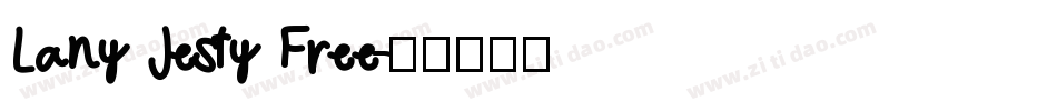 Lany Jesty Free字体转换